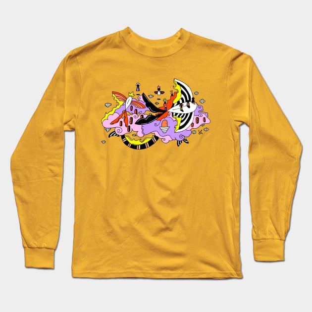 Fish Place Long Sleeve T-Shirt by ShelbyWorks